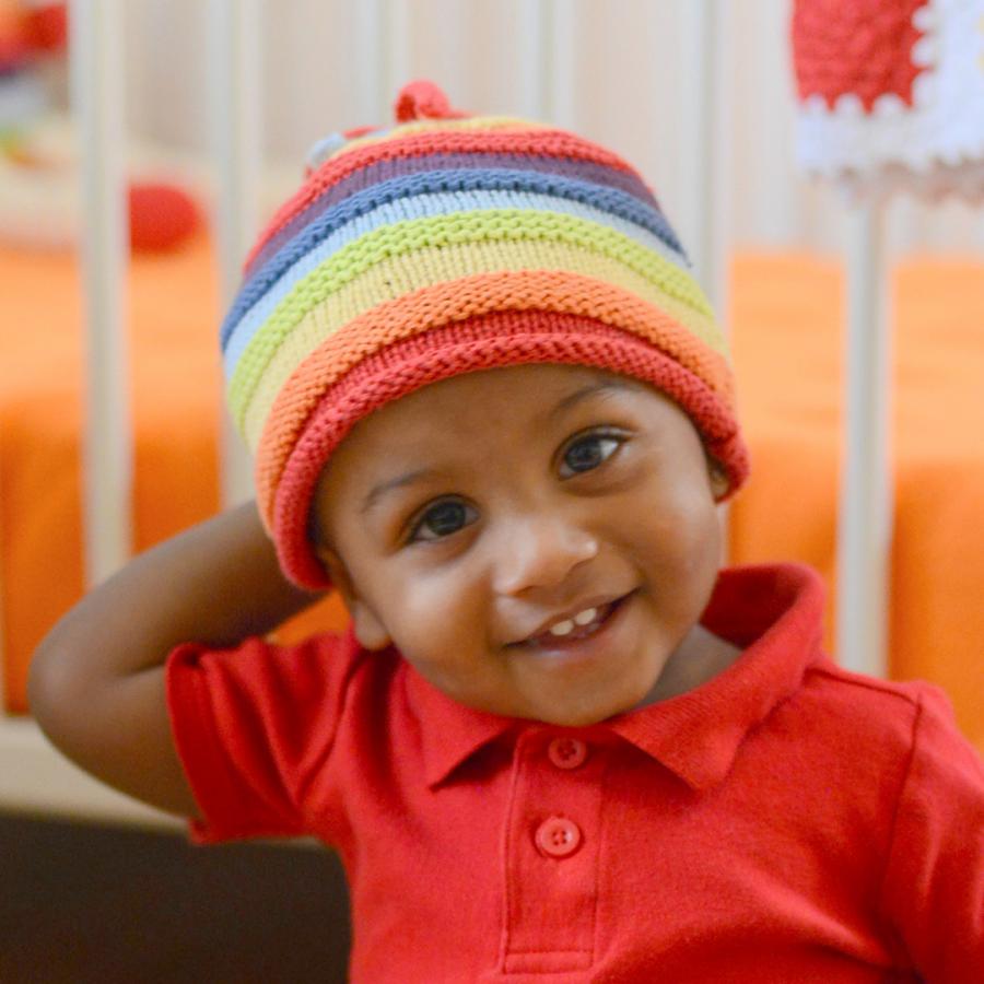 Stripey Beanie