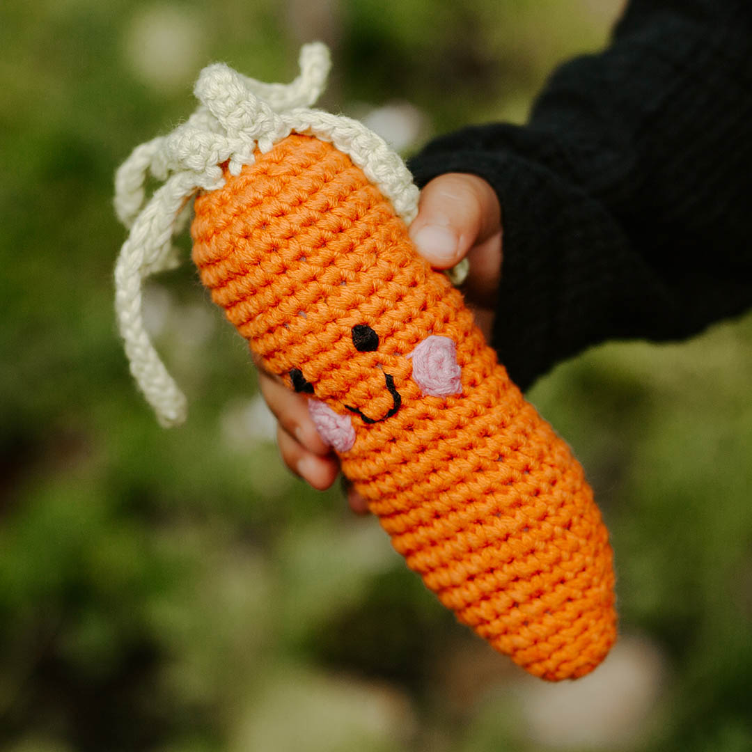 Carrot Rattle