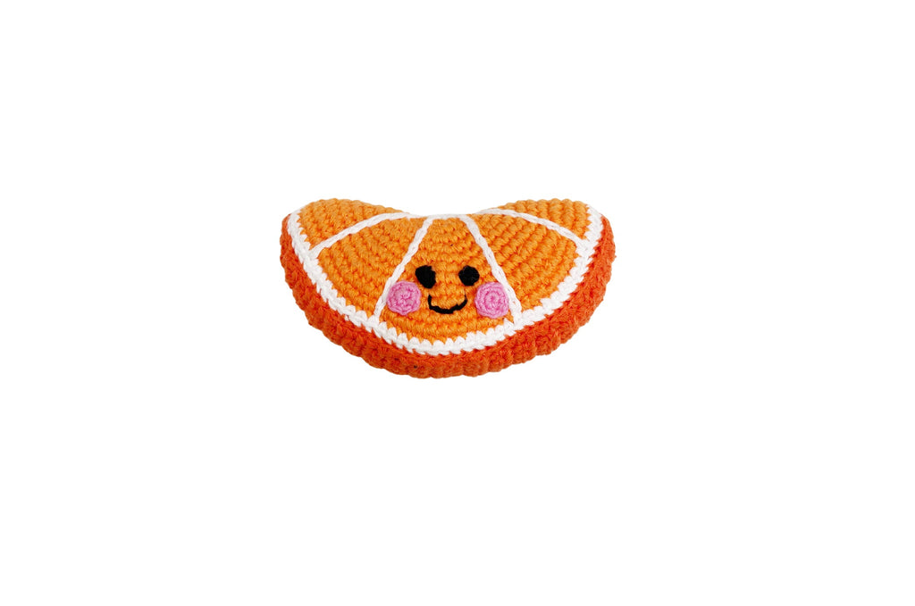 Orange Slice Rattle