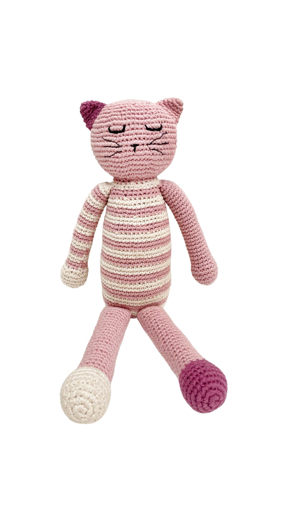 Sleeping Kitten Rattle