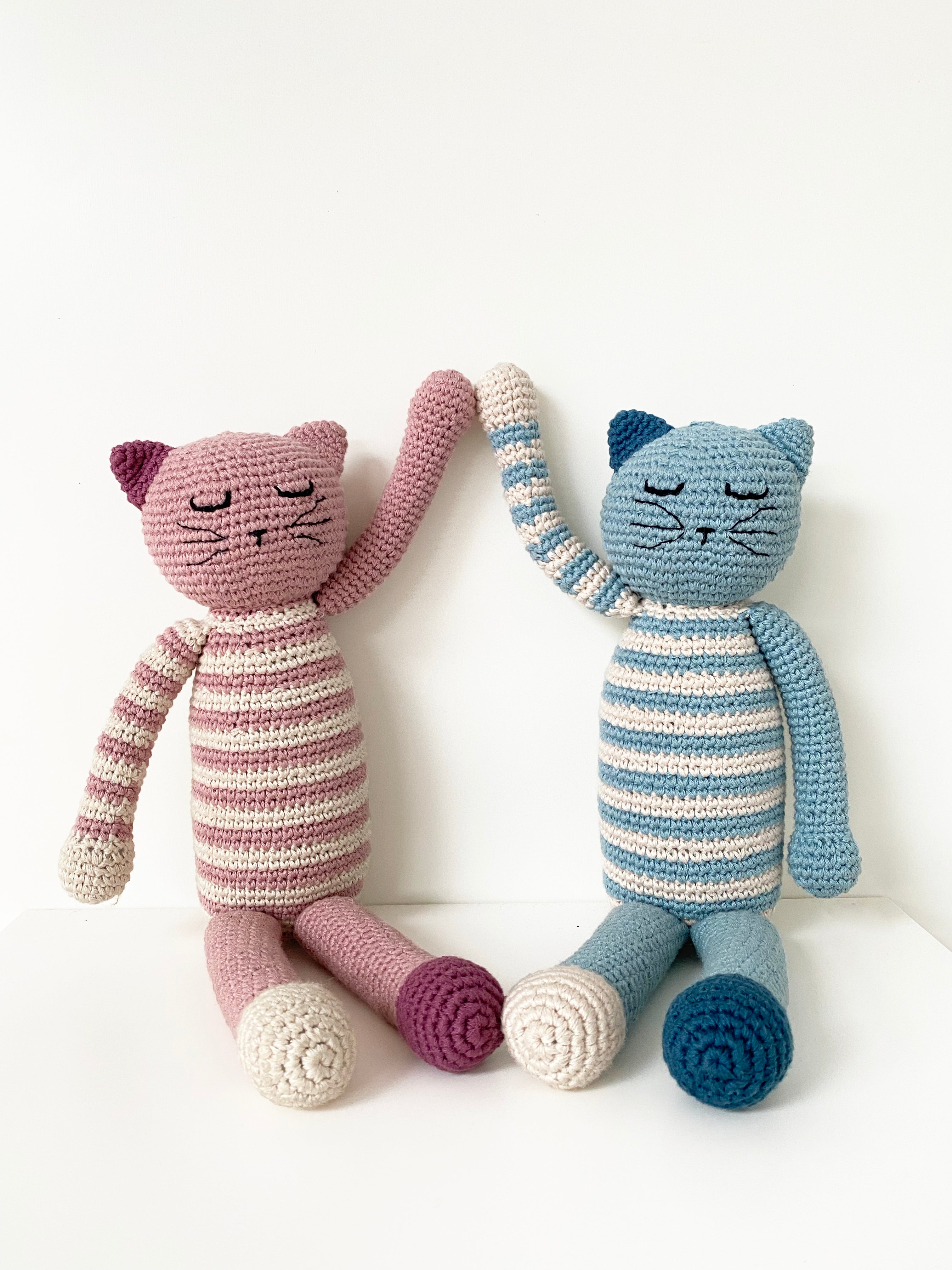 Sleeping Kitten Rattle